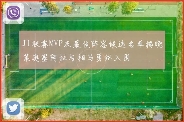 J1联赛MVP及最佳阵容候选名单揭晓莱奥塞阿拉与相马勇纪入围
